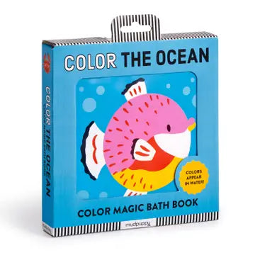 Color the Ocean Magic Bath Book