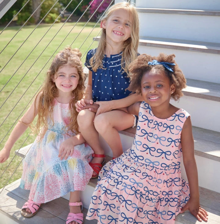 Girls Kelsey Dress Fireworks