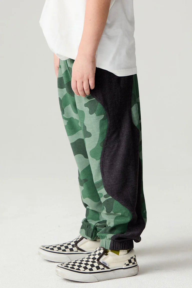 Blocked Camo Pant Boys Jogger