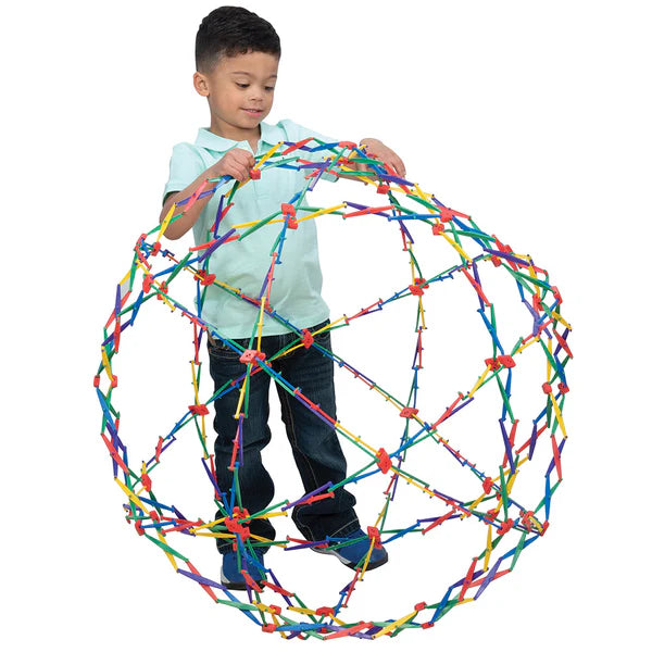 Original Rainbow Hoberman Sphere | Expanding Sensory Ball