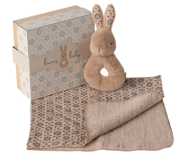 Maileg Rabbit Rattle Set