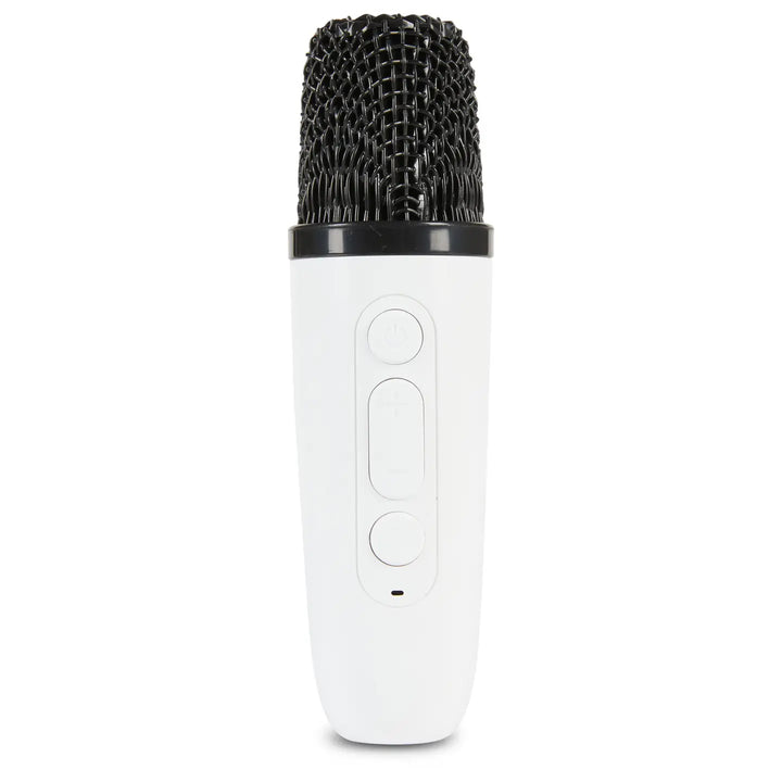 Rock Star Guitar &amp; Microphone Karaoke Set-White