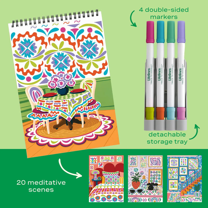 FlowArt® - Trace-To-Doodle, Style Your Space
