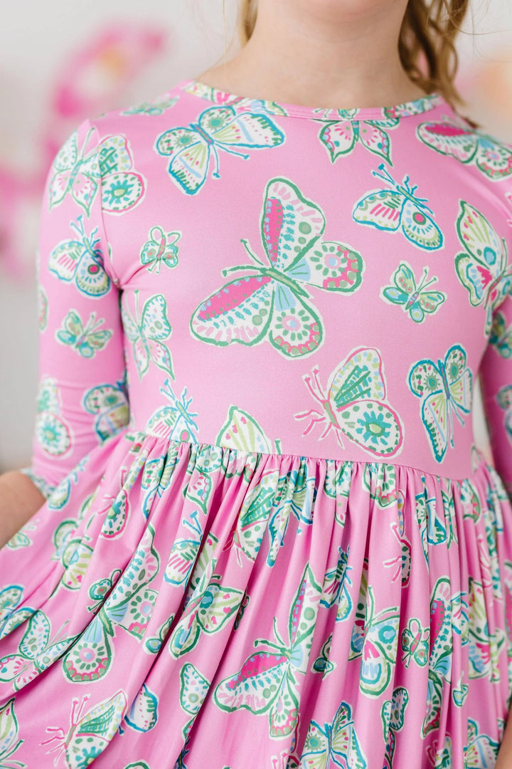 Butterfly Garden Twirl Dress