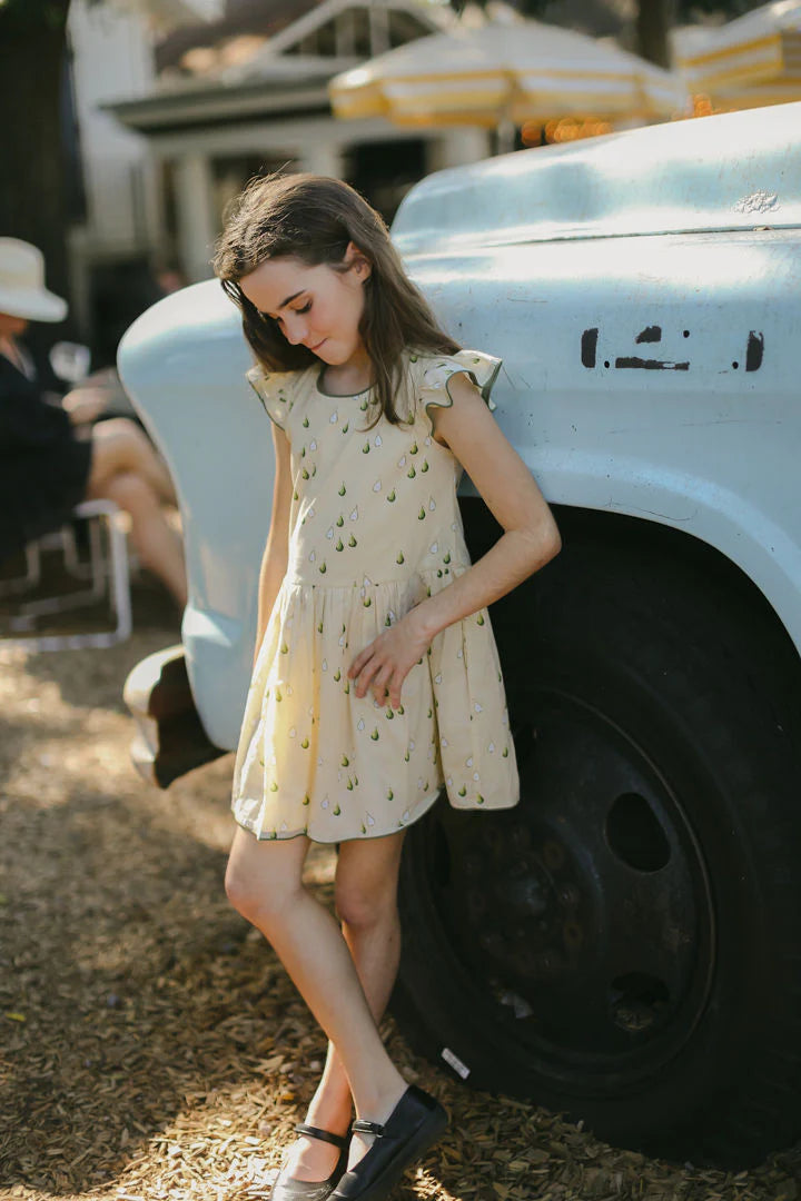 Capers Dress Pear