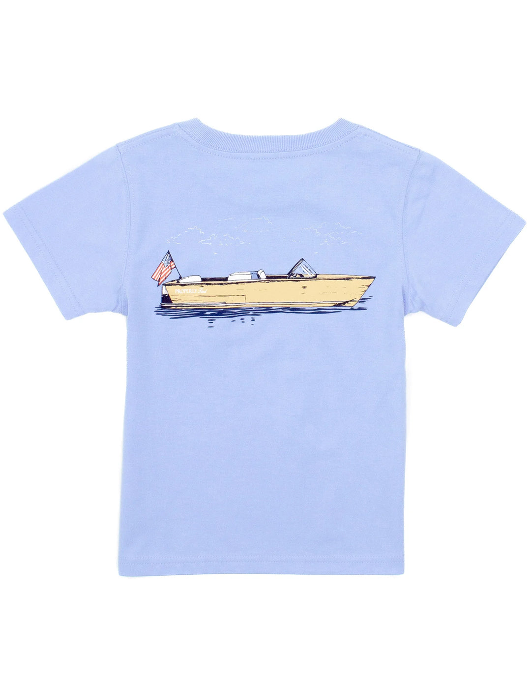 Baby Boating Tradition SS Light Blue