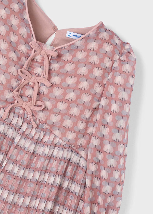Printed Bow Dress