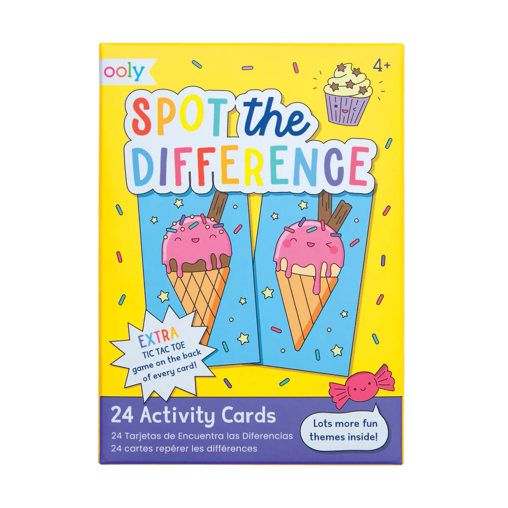 Spot the Differences Activity Cards
