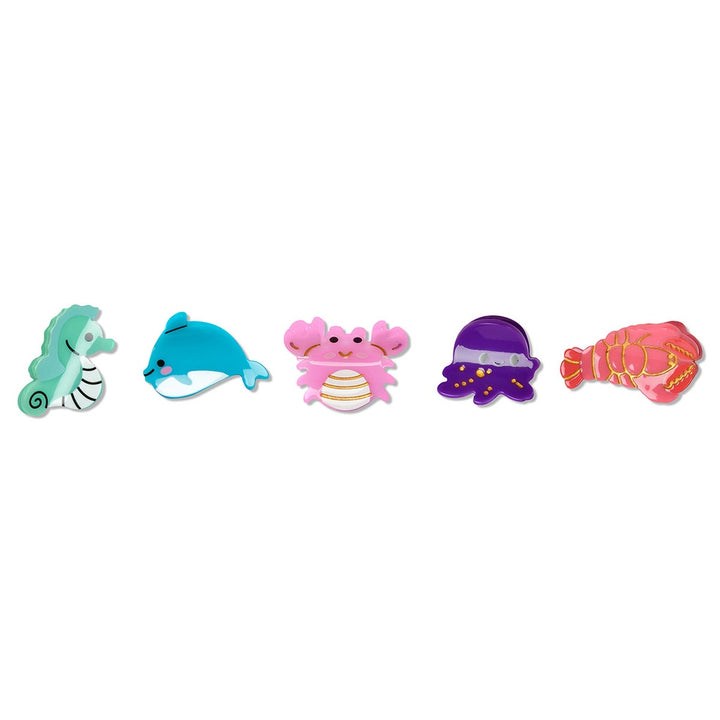 Statistic Hair Clips Set