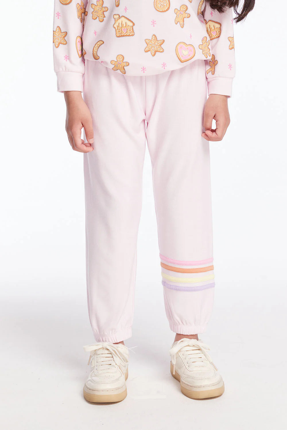 Slim Slouchy Pinky Pant with Strappings