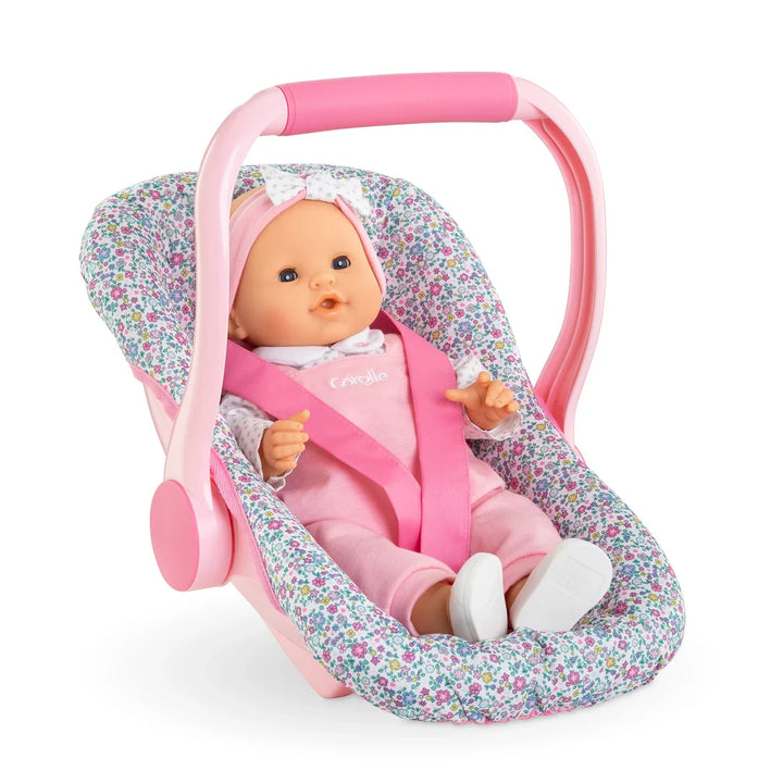 BB14" Blue &amp; Pink Floral Baby Doll Carrier