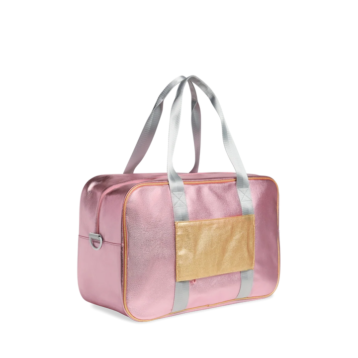Rockaway Duffle Metallic Pink/Silver
