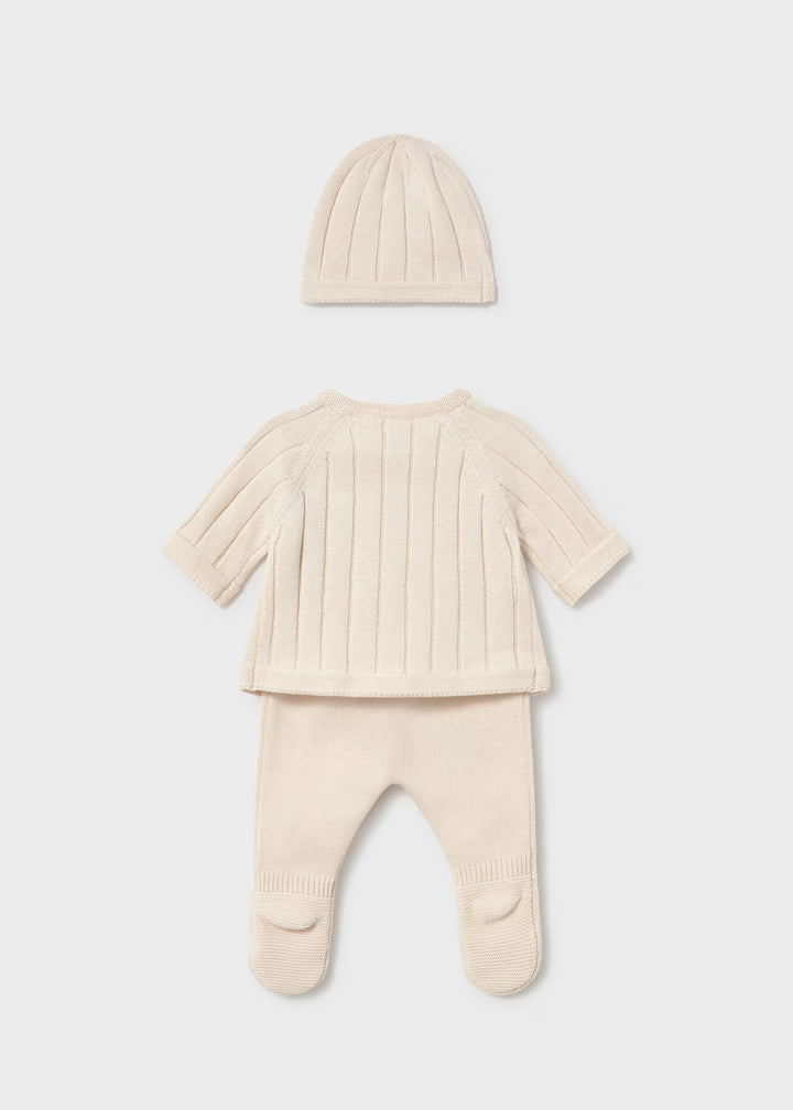 3pc Newborn Knit Set