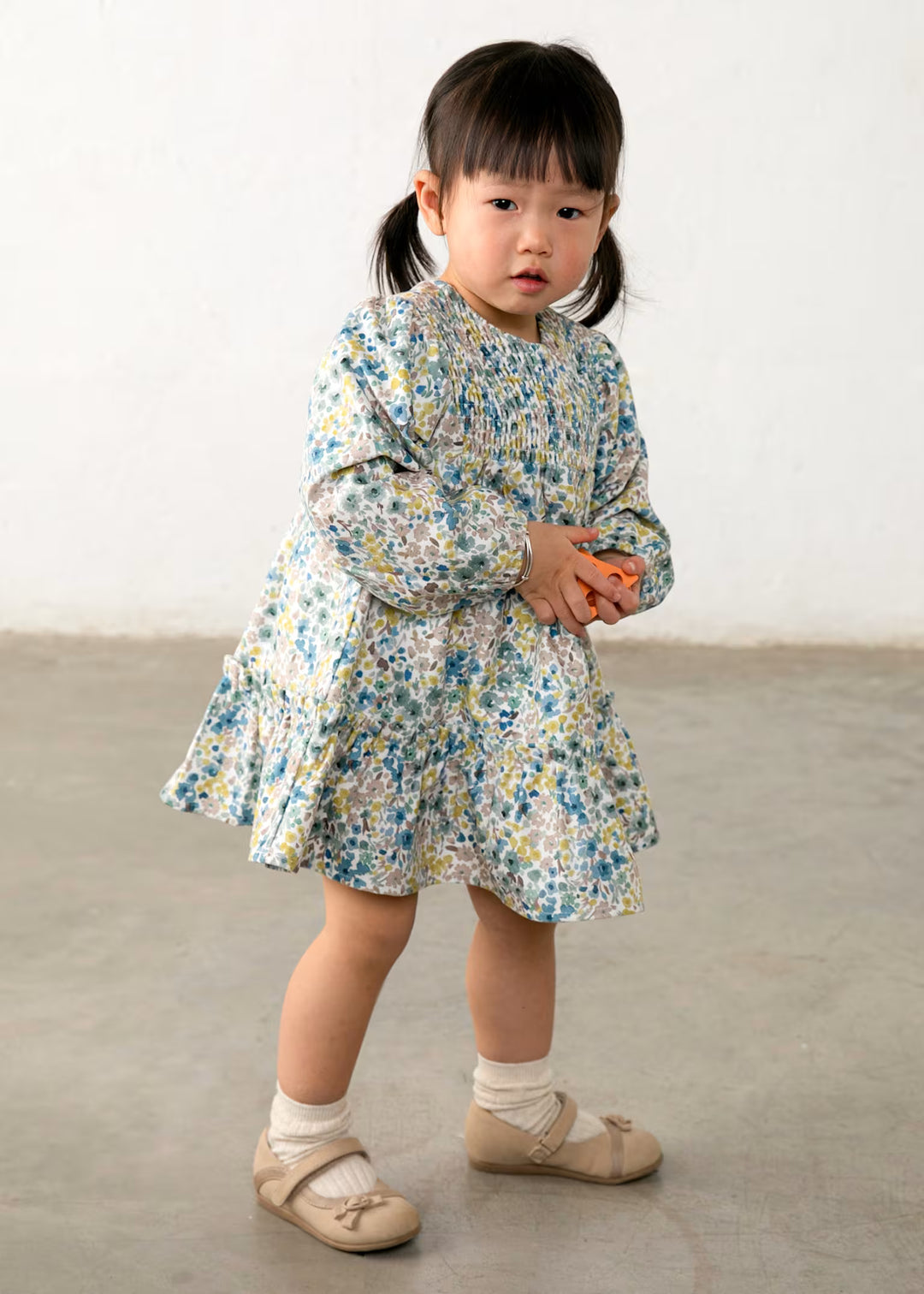 Anise Smocked Floral Dress