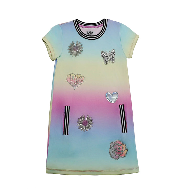 Icon Dress Rainbow