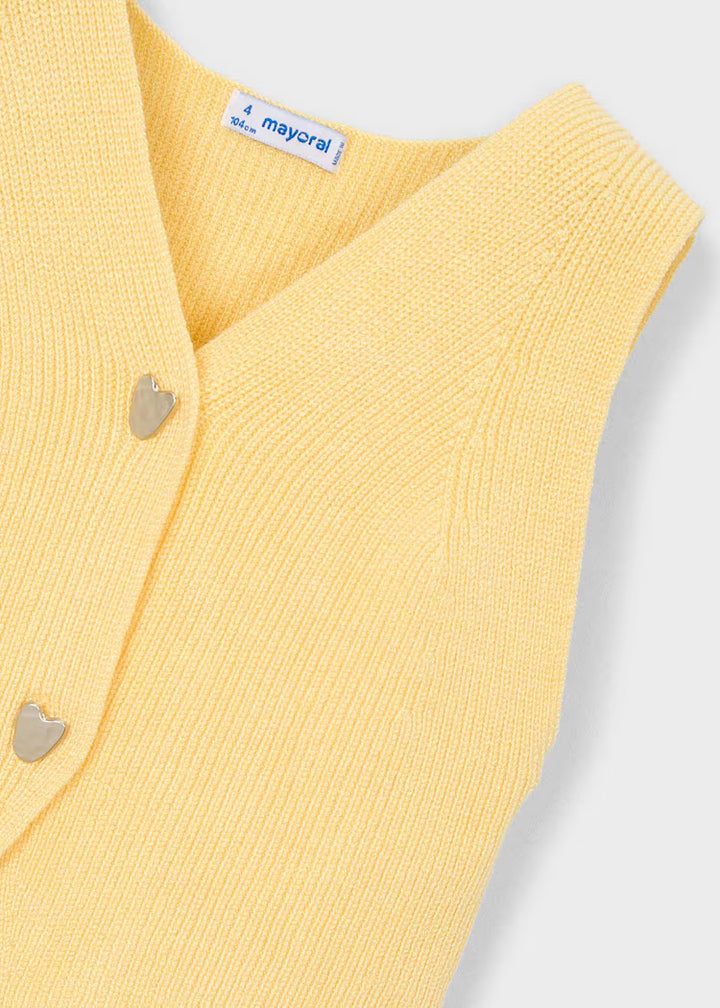 Butter Knit Top with Gold Button
