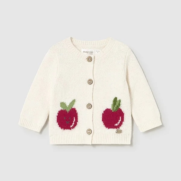 Apple Cardigan Sweater