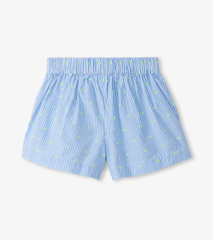 Neon Dots Paper Bag Shorts