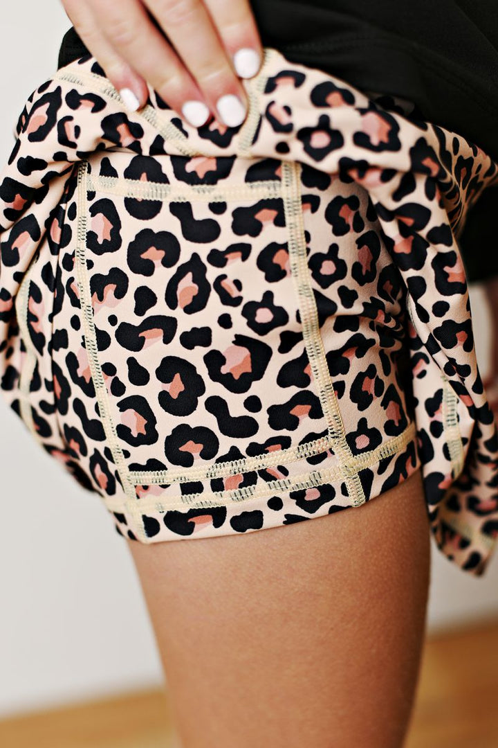 Leopard Tennis Skirt
