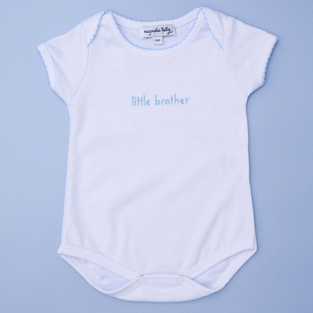 Little Brother Embroidered Bodysuit