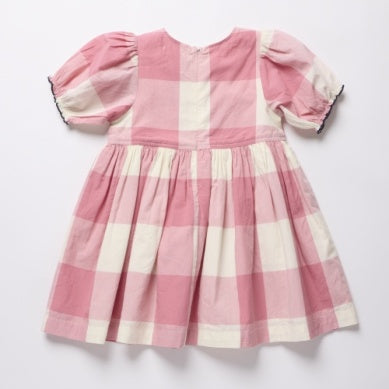 Hermione Dress – Pink Checks