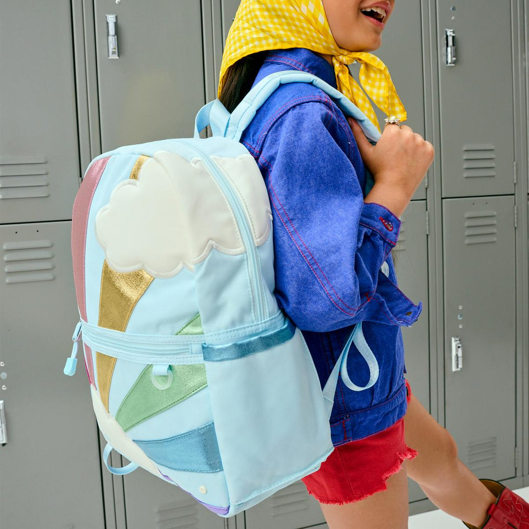 Kane Mini Backpack – Rainbow Cloud
