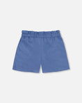 Load image into Gallery viewer, Flower Embroidered Chambray Shorts
