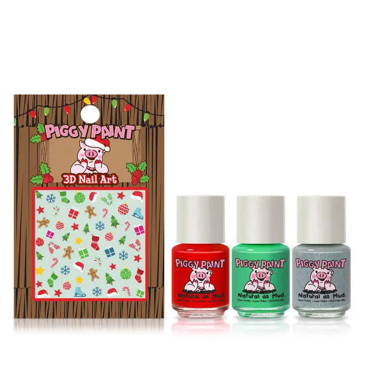 Santa's Sweetie Non-Toxic Kids Nail Polish Gift Set
