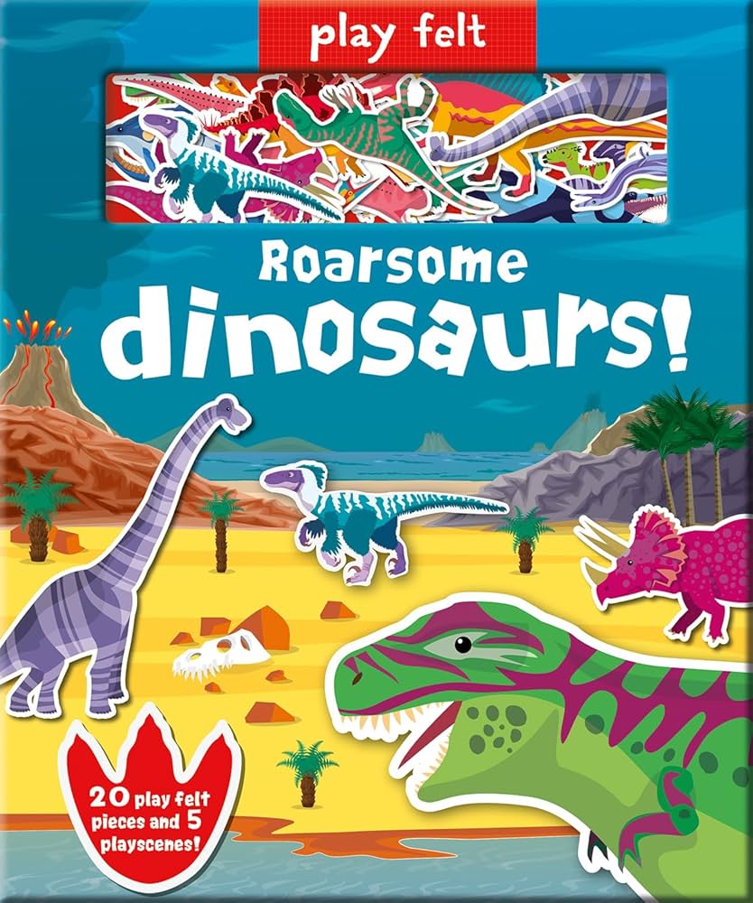 Play Felt Roarsome Dinosaurs