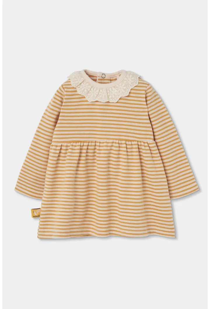 Striped Baby Dress Set