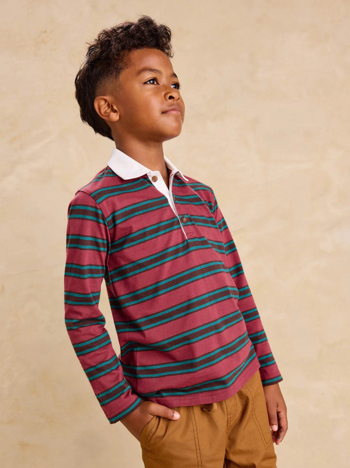 Long Sleeve Rugby Polo
