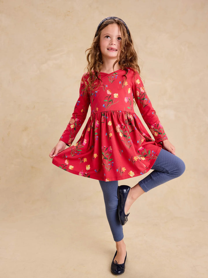 Long Sleeve Wrap Dress