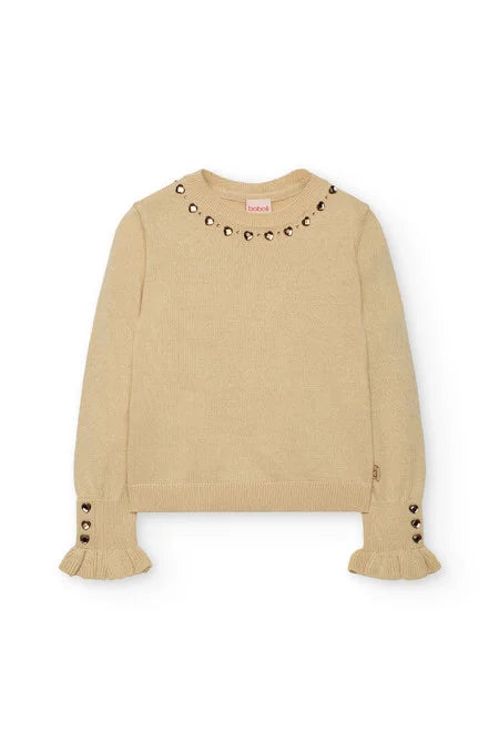 Sequin Knit Blouse
