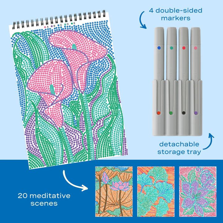 FlowArt® - Dot-By-Letter, Botanicals
