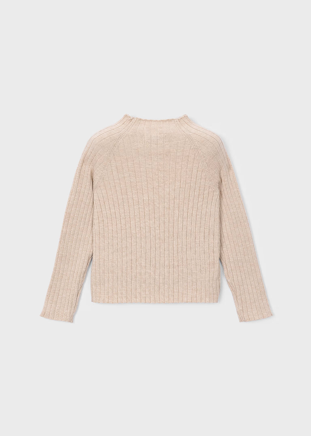 Ribbed Mockneck