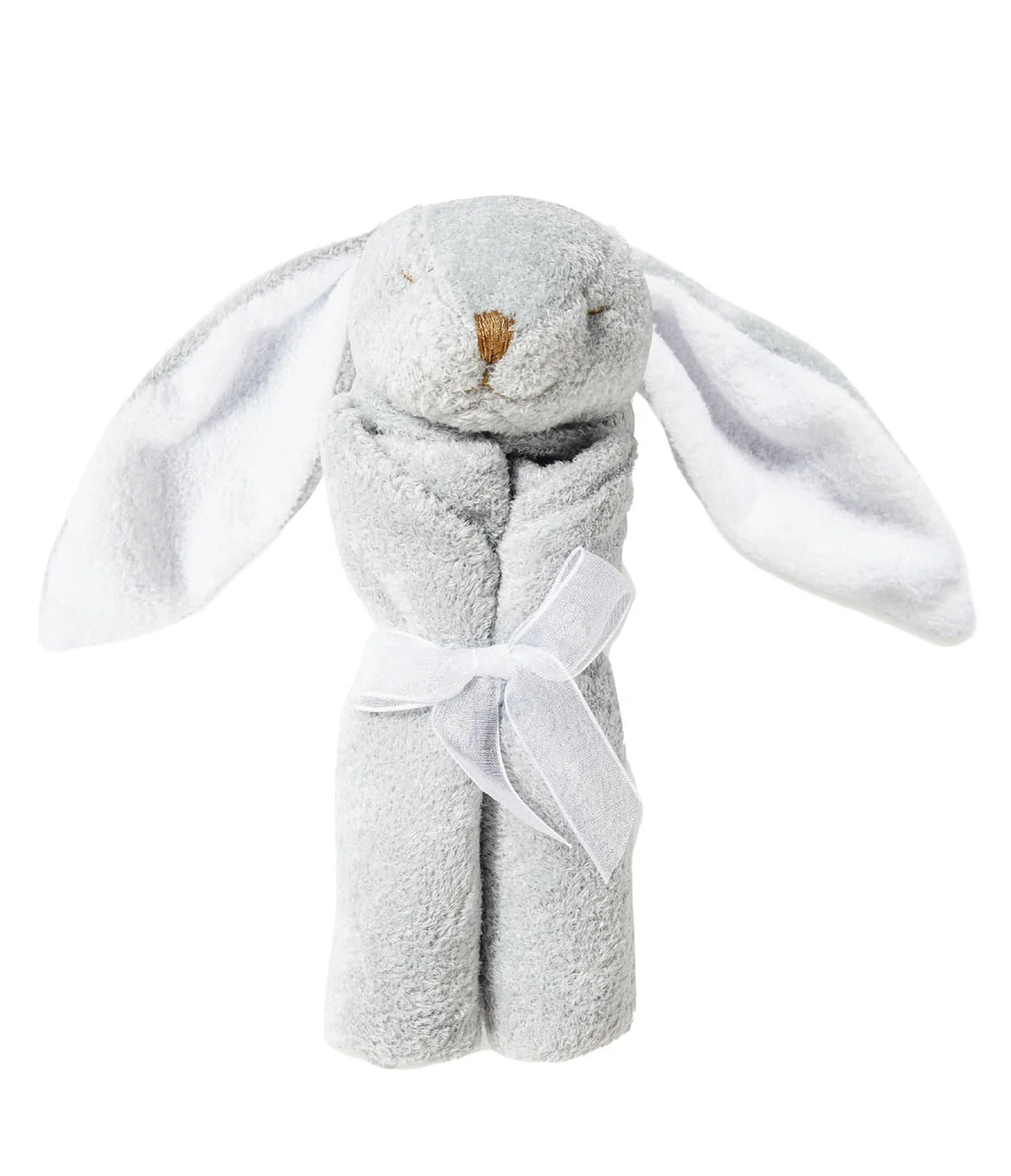 Angel Dear Grey Bunny Lovey Blankie