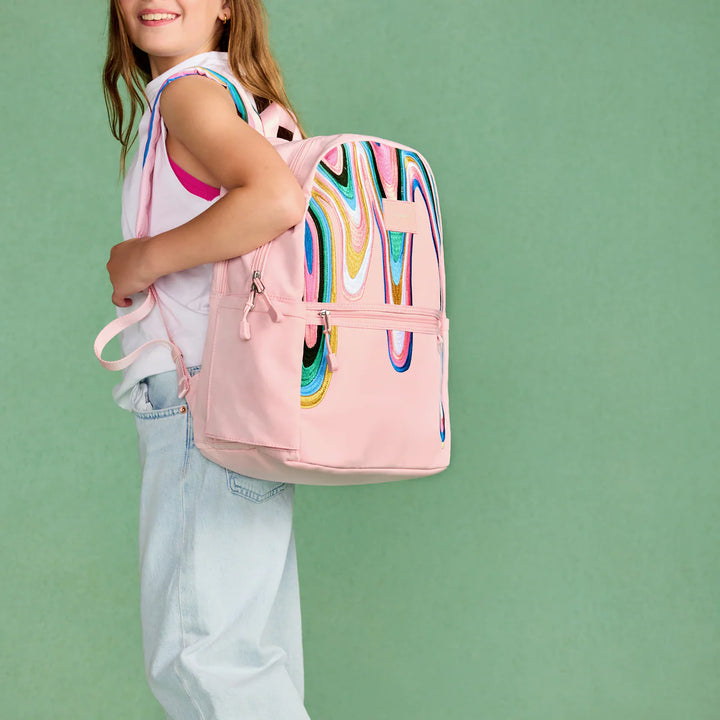 Kane Double Pocket Backpack – Paint Wave