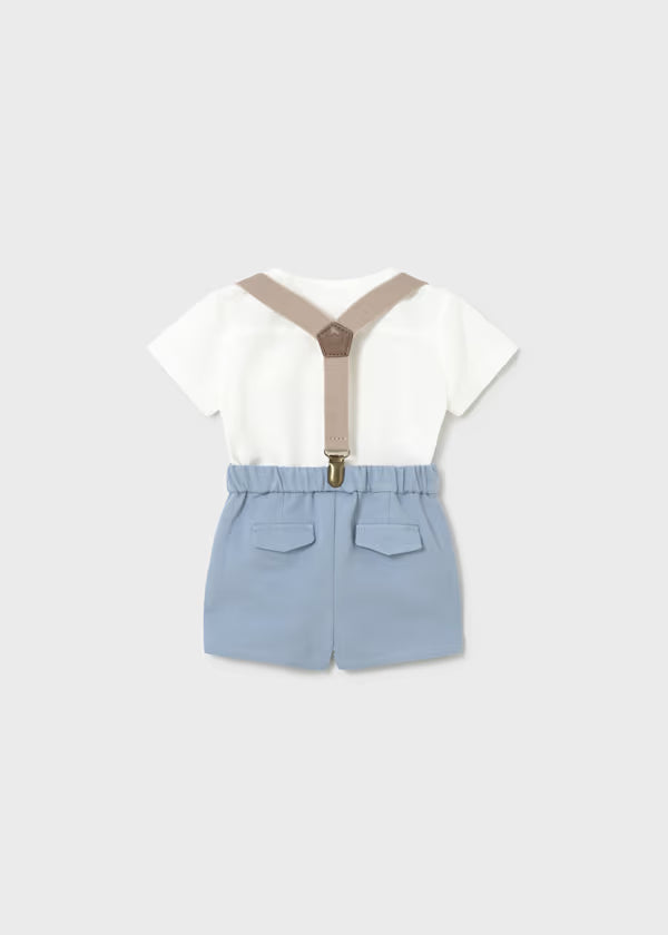 Suspender Short Set