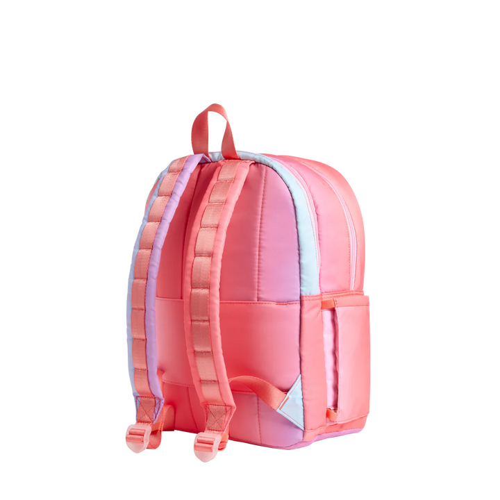 Double Pocket Backpack - Sunset Puffer