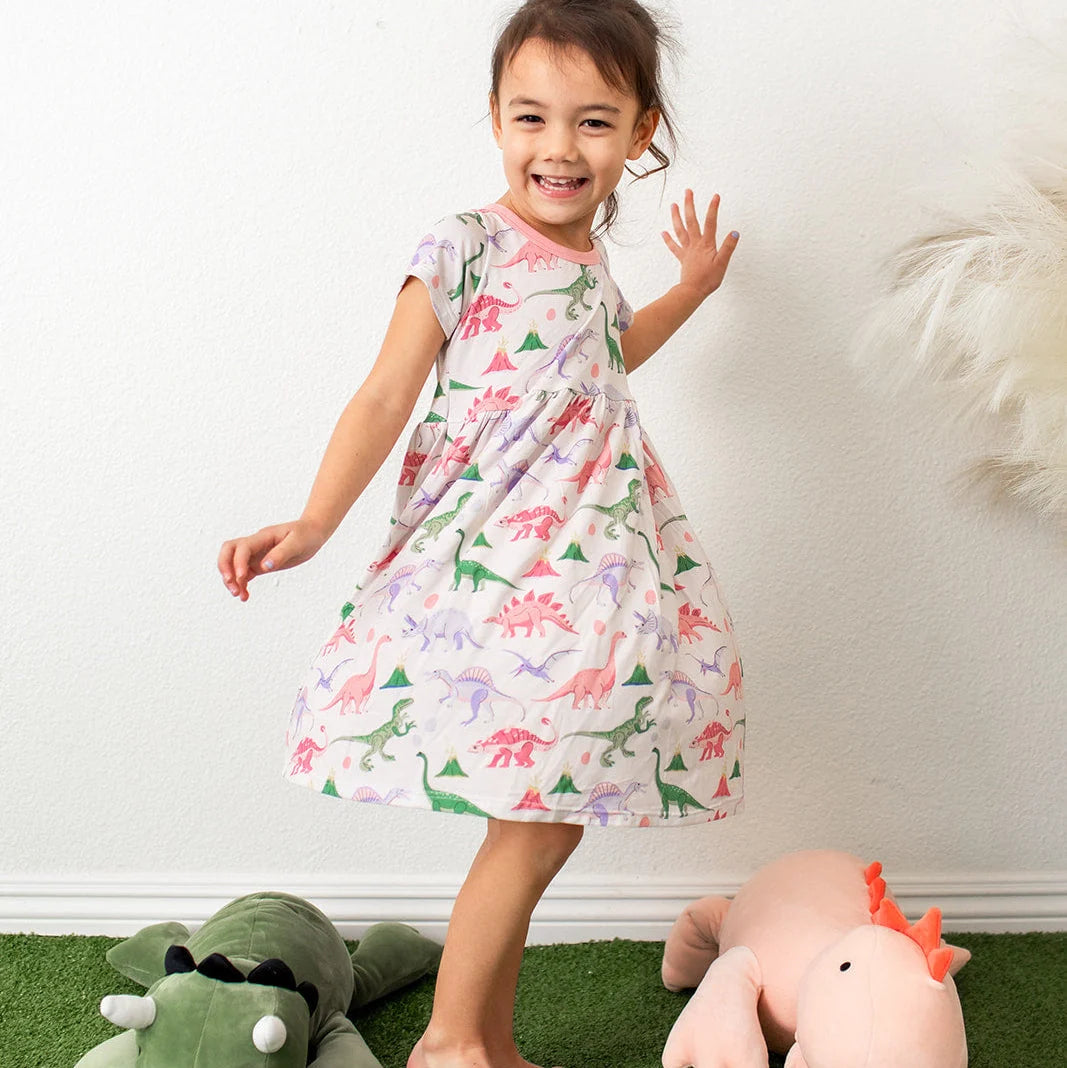 Rosy Rex Dino  Dress