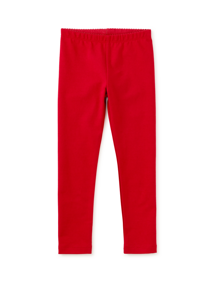 Solid Leggings - Pomegranate