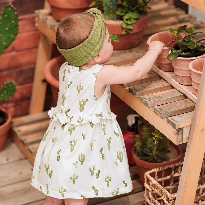 Cactus Printed Bodysuit Dress