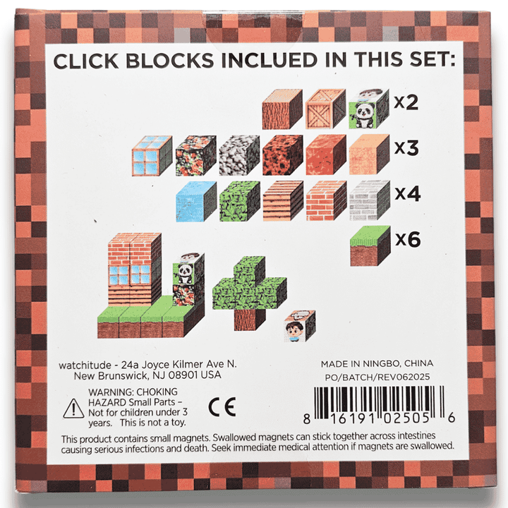 16pc Click Blocks Building Set