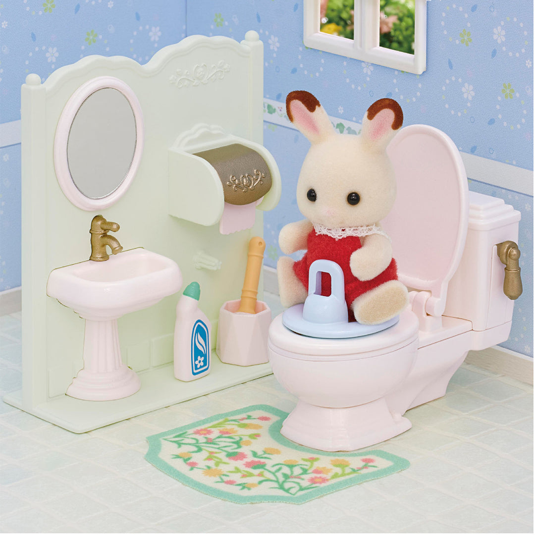 Calico Critters Toilet Set