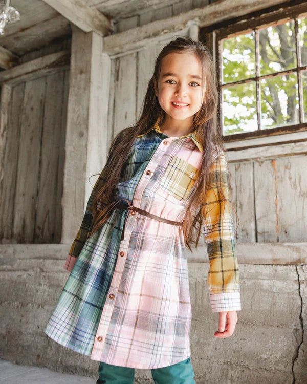 Shirt Dress with Belt