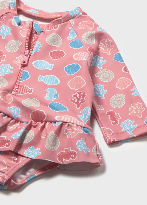 Longsleeve Swimsuit & Hat Set
