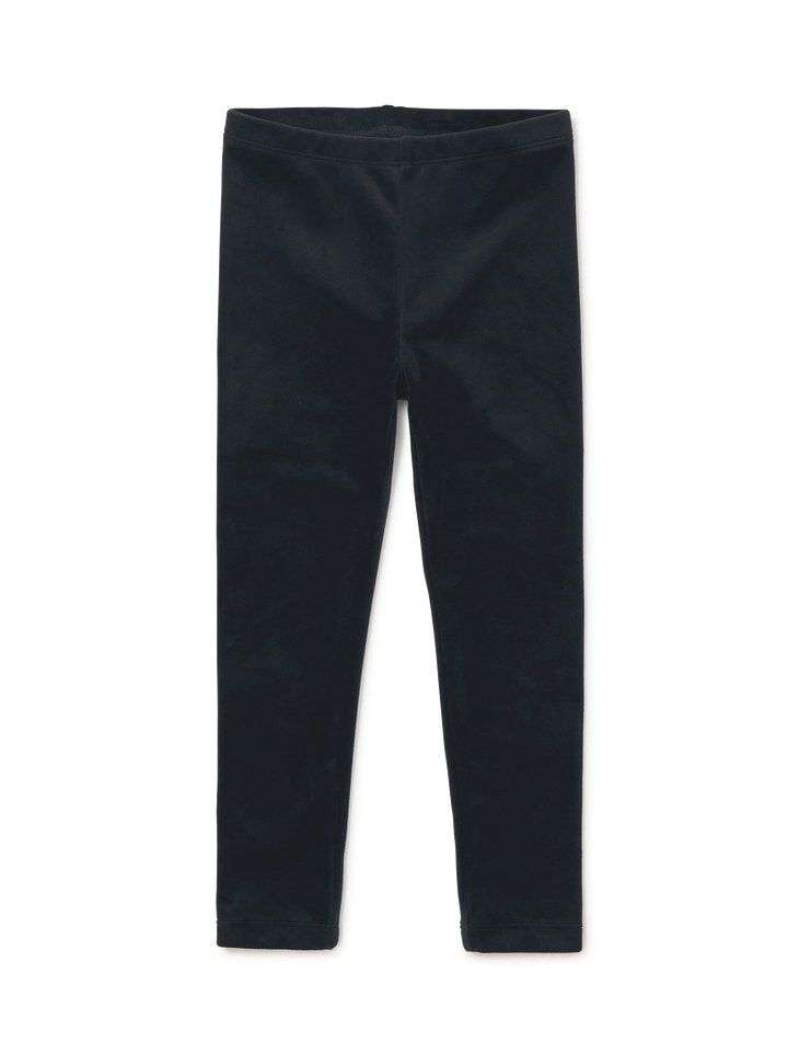 Velour Leggings - Jet Black