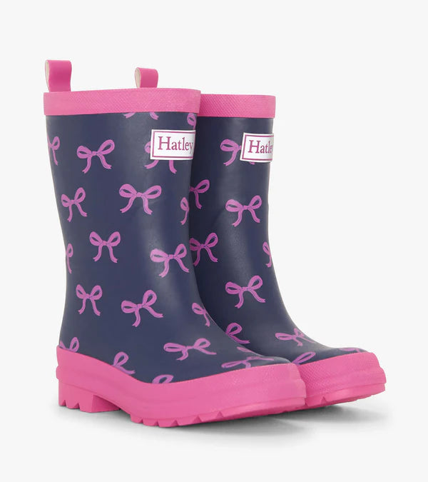 Teeny Bows Rain Boots