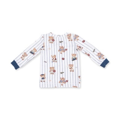 Mixed Sports Bears Long Sleeve Loungewear Set