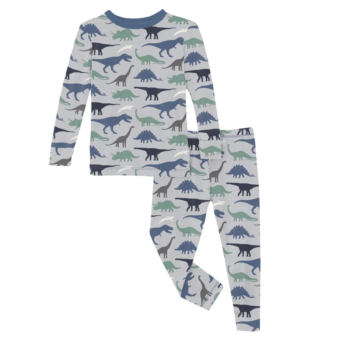 Dove Dino Museum Bamboo Pajama Set